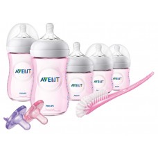 Phillips Avent Kit Presente Mamadeiras Baby Bottle Rosa (8 Peças)